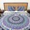 100% Cotton Bedding Set Indian Latest Elephant Mandala Quilted Blanket Comforter Queen Size Reversible Duvet Set