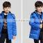 T-BC015 Casual Ultralight Boys Warm Hooded Embroidered Jacket