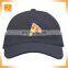 PU leather promotional baseball cap adjustable strap 6 panel flat brim hat and cap with patch label promotion