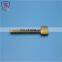 Brass metal stamping electric strip round crimp terminal brass connector
