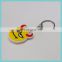 hot fashion emoji 24 styles of PVC emoji keychains