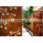 Laser Cut Corten Steel Panel for Swimming pool decoration