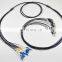 4 6 8 12 Core Single mode G657A1 Multimode Outdoor Armored Fiber Optic Patch Cord