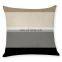 Custom Simple digital printing cotton  linen throw pillow case cover