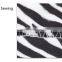 Factory Supplier Wholesaler S M L XL Velvet Foam Zebra Print Pet House Cushion