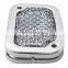 Classic Chrome Front Brake Fluid Reservoir Cover motorcycle brake master cylinder For Harley Softail FXFB FLSTF