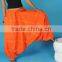 Orange Mens Harem Pants Baggy Genie Burning Man Pants Trouser Jumpsuit Yoga Boho Gypsy Indian Women Loose Pant