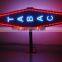 wholesale mounted customized wall tobacco led sign
