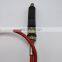 Hot sale three wheeler control cable parts red color outer casing CG200 motorcycle tricycle clutch cable