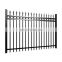 New design high quality cheap used black prefab aluminum fencing wrought iron fence panels for sale