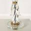 Spiral Crystal Abajures Prism Hardware Lights Chinese Table Lamp