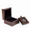 Luxury high-grade matte paint gold wooden coin box single wooden coin packing box