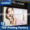 custom indoor and outdoor advertising backlit vinyl film in led light box -ly