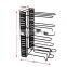 Storage Holders Multi-layer Adjustable Height Folding Metal Home Furniture Pot Pan Lid Rack Holders Organizer Kitchen Storage
