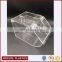 round face PMMA food container acrylic plastic candy bin with scoop