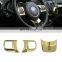 ABS Steering Wheel Buttons Cover Trim Car Interior decoration For 4 Door Jeep Wrangler JK & Unlimited 2007-2017