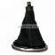 12/23mm Black Leather auto shift knob cover long 1J0711113EG shifter stick knob For Bora