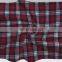 Best Sale BCI cotton Yarn Dyed Flannel Check Red Design For Winter