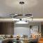 High Quality LED Dimmer Chandelier Simple Circular Pendant Light Ceiling Light for Indoor Hotel Engineering