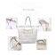 2016 New Design Hollow out Genuine Leather Young Lady Tote Bag Women Handbag Shouder Bags for women
