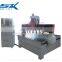 Multi heads  Cnc Router machine SKW 1300*2500mm for wood acrylic metal