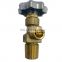 HG-IG High Pressure GAS VALVE Brass Standard Gas Cylinder Connect & Pressure Regulating 3 Years Needle/ Shutoff/ Safety Manual