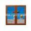High quality aluminum profile casement window half door half window casement artistic design aluminum casement window