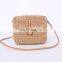 water hyacinth bag, Small Flap Crossbody Straw Bag 100% woven from hyacinth straws Wholesale