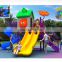 China good quality play ground kids large plastic slide playground equipment