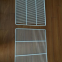 PVC coated welded metal wire mesh PE coated refrigerator shelf