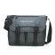 Causal and Stylish High-Capacity Portable Men Shoulder Waterproof PU Messenger Bag