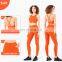 Oem High Impact Cross Back Sports Bras Women Long Line Shockproof Yoga Wrokout Tank Tops