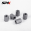 British Standard G1/4 Female Thread Straight Fitting, NPT American Standard Taper Pipe Thread Hexagonal Thread Hydraulic Oil Tube Transition Fitting