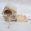 Wood bird cage pet house