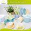 colorful fine porcelain household dinnerware set , porcelain dinner set