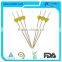Party supply bamboo skewers with colorful heart