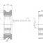 Italy cheap pulley for sliding doors
