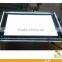 High brightness uniqueness slim LED advertising crystal light box