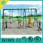 Plastic swing outdoor swing slide with swing MBL10-A101