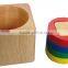 5 Set Small Wooden Stacking & Nesting Baby Early Development Toys
