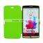 Book Style Flip PU Leather cover case for LG G3 D855