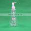 50ml/60ml/70ml/150ml/200ml Transparent PET cosmetic foam pump bottle/ lotion pump bottle