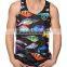 Fashion Digital Unisex Tank Tops,usa Fashion Tank Tops,uk Custom Sizes Tank Tops