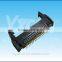 Pitch 2.54mm dual row SMT black ejector header connector