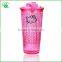 Double Ice Cup Flexible Drinking Personalized Plastic Straw Cup With Lid