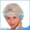 disposable non woven hair shower clip cap