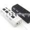 High Quality 2.0 High speed 4 Port Usb Hub with Switch Button