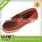 Teenager Rubbing-Free Better Quality Pu Leather Flat Boat Shoes