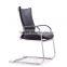 high quality chrome legged chair with leather cover