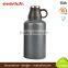 64oz Silver Stainless Steel Vacuum Insulated Double Wall Beer Bottle